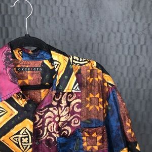 Excetera Men’s Silk Short Sleeve Shirt